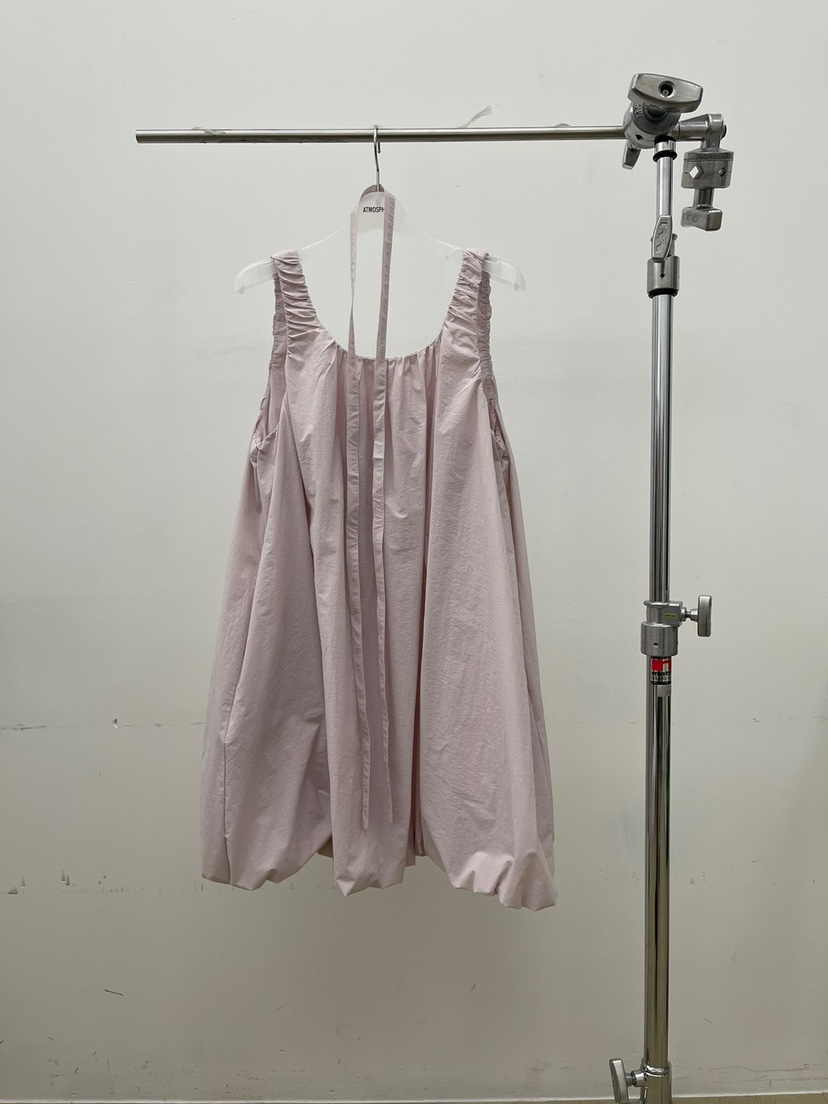 ATMOSPHERE韓國直郵㊣東大門實拍女裝新品時尚連衣裙含腰繩ATMOSPHERE/BLING連衣裙圖色1