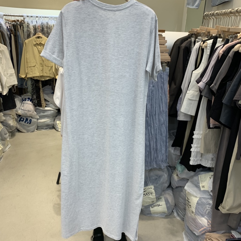 BANILLA.B韓國㊣直郵東大門代購女裝新品時尚休閑熱賣連衣裙STAINLESS連衣裙