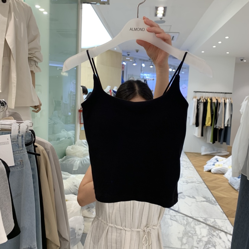 ALMOND韓國㊣直郵東大門代購女裝新款25春夏休閑人氣吊帶背心ALMOND吊帶/背心圖色3