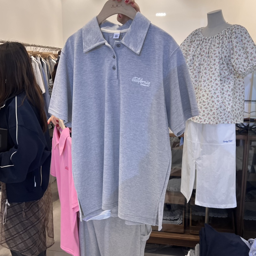TAN&COMO韓國㊣直郵東大門代購女裝新款時尚熱賣休閑T恤tan-COMOT恤圖色2