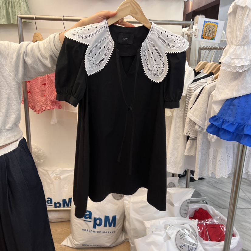 BEEN-A韓國直郵㊣東大門實拍女裝新款時尚熱賣推薦休閑連衣裙BEEN-A連衣裙圖色2