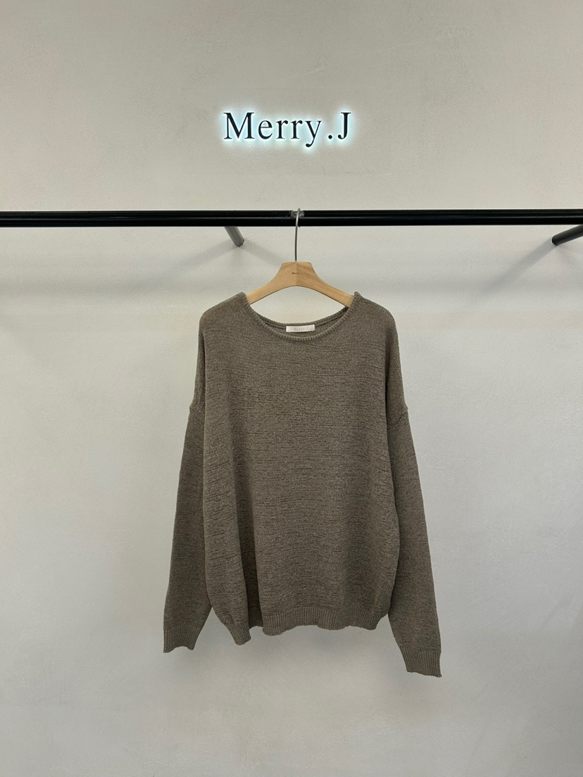 MERRY-J直郵韓國代購㊣女裝新品25春夏熱賣時尚推薦針織衫MERRY-J針織衫圖色2