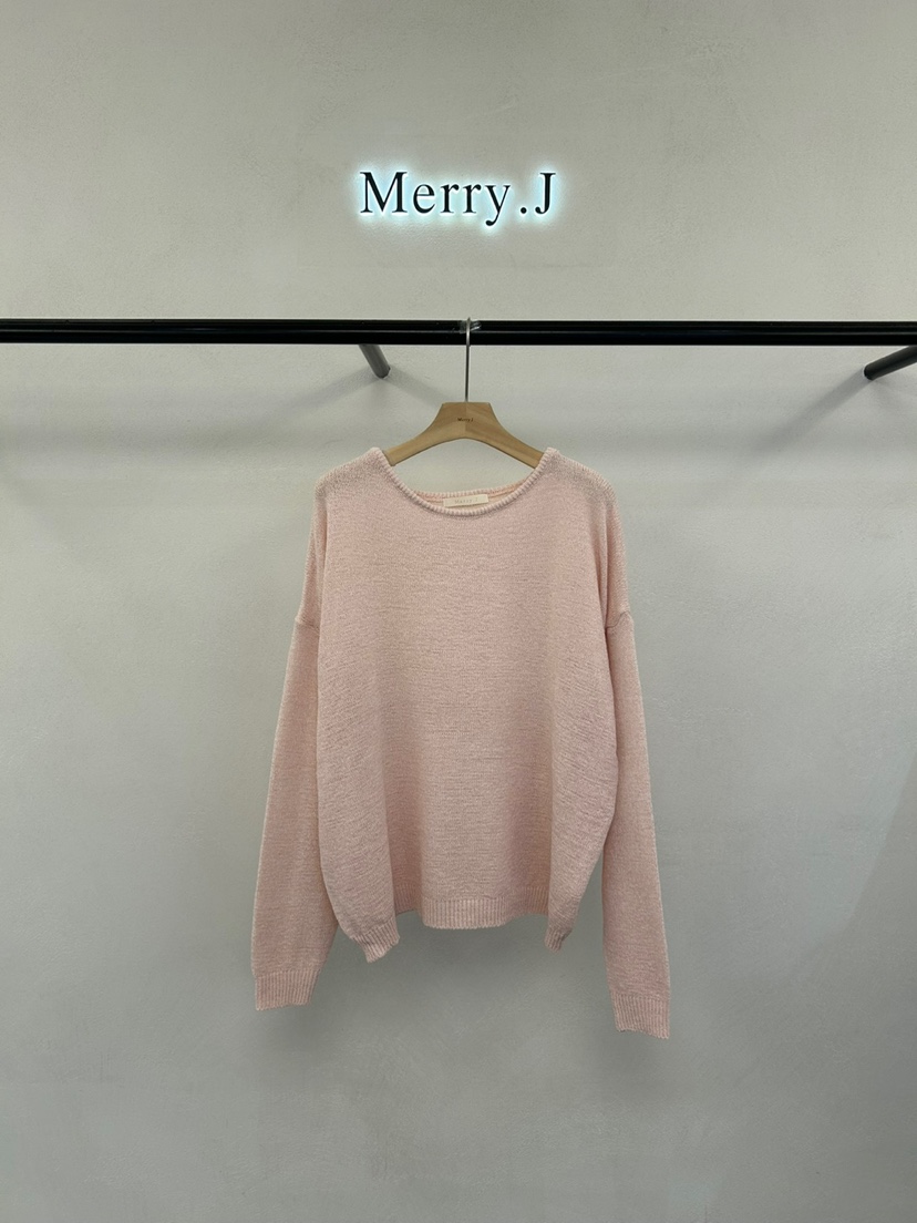 MERRY-J直郵韓國代購㊣女裝新品25春夏熱賣時尚推薦針織衫MERRY-J針織衫圖色4