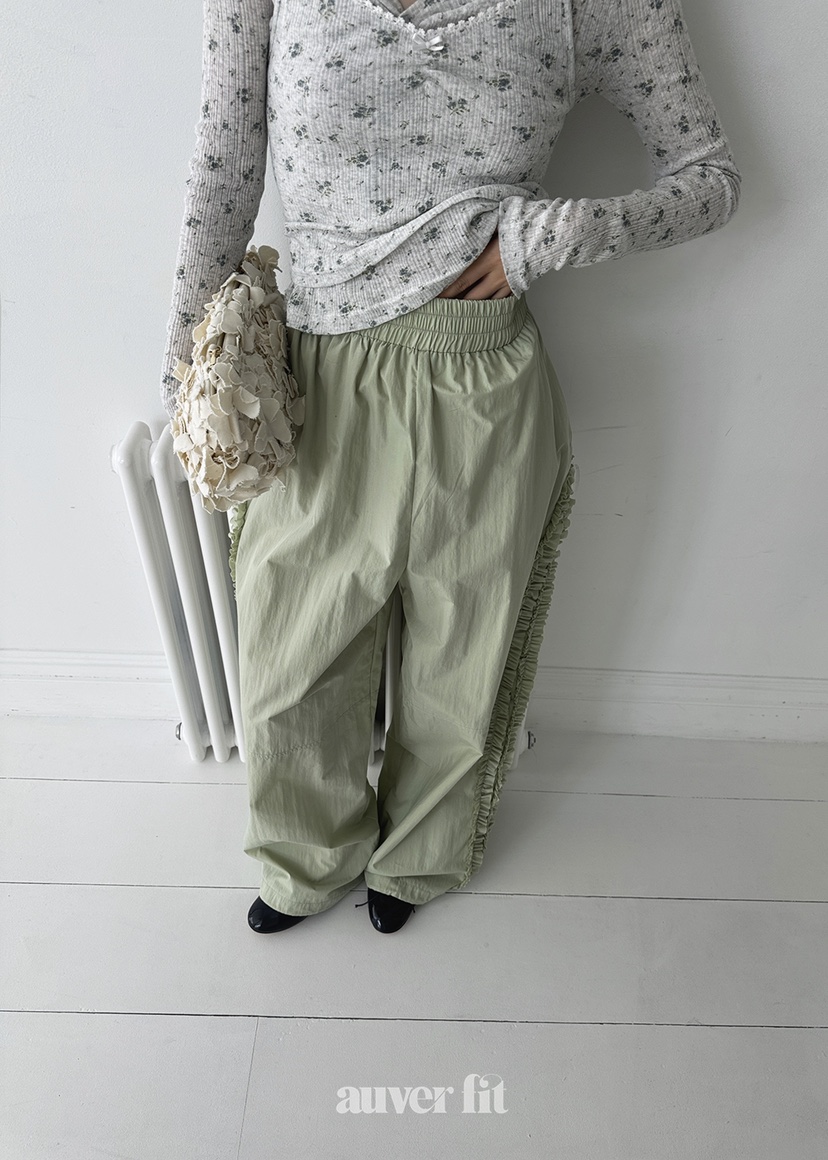 AUVERFIT韓國直郵㊣東大門實拍女裝新品熱賣25春夏人氣休閑褲AUVERFIT休閑褲