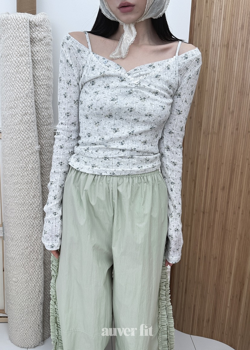 AUVERFIT韓國直郵㊣東大門實拍女裝新品熱賣25春夏人氣休閑褲AUVERFIT休閑褲