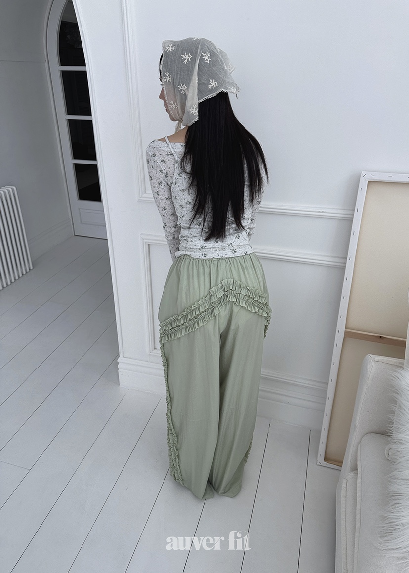 AUVERFIT韓國直郵㊣東大門實拍女裝新品熱賣25春夏人氣休閑褲AUVERFIT休閑褲