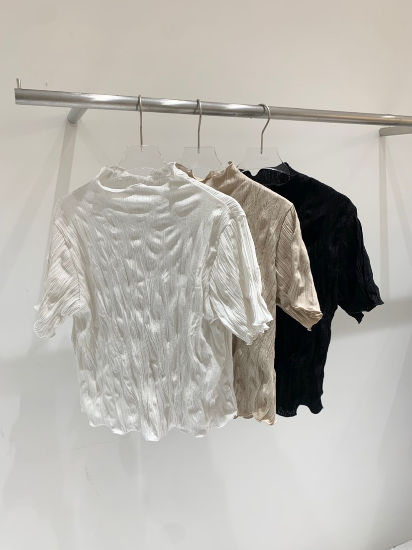 FABRIC韓國直郵㊣東大門實拍女裝新款人氣推薦25春夏襯衫蕾絲衫FABRIC襯衫/蕾絲衫