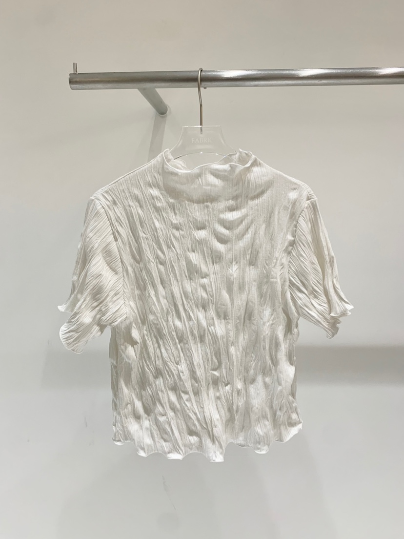FABRIC韓國直郵㊣東大門實拍女裝新款人氣推薦25春夏襯衫蕾絲衫FABRIC襯衫/蕾絲衫圖色1