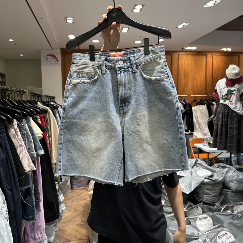 GARMENT-P韓國直郵㊣女裝新品推薦時尚休閑人氣25春夏短褲GARMENT短褲圖色1