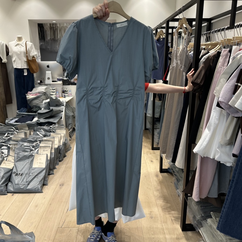 BRUNI/RICOTTA韓國直郵㊣東大門實拍女裝新品時尚休閑連衣裙BRUNI/RICOTTA連衣裙圖色2