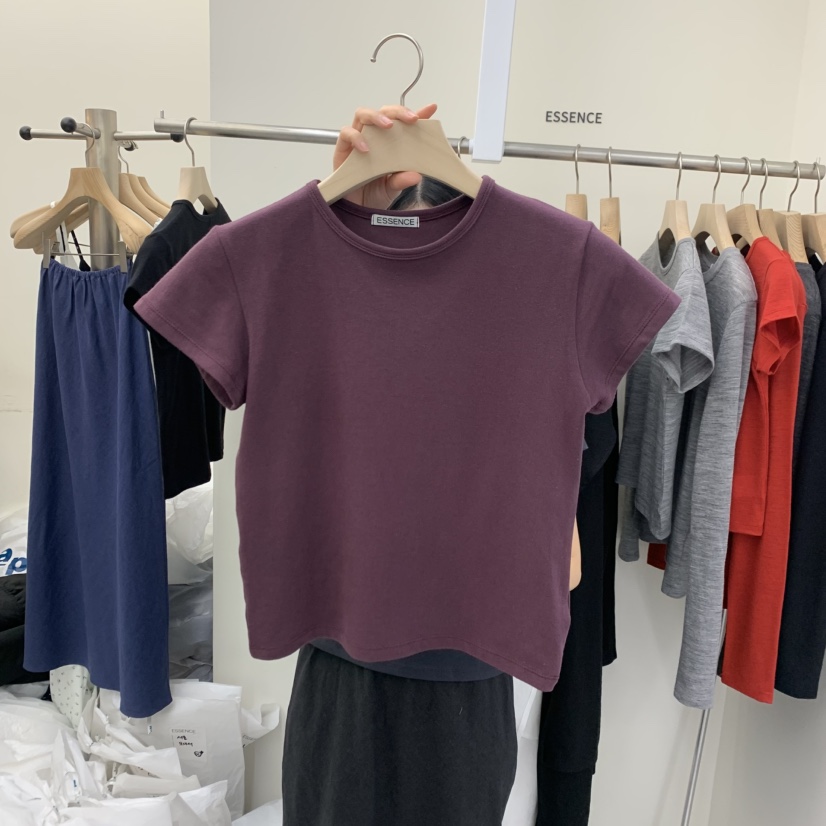 ESSENCE韓國直郵㊣東大門實拍女裝新品時尚熱賣人氣休閑T恤ESSENCET恤