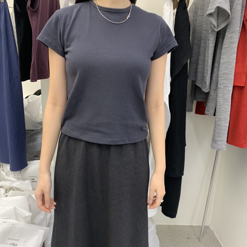 ESSENCE韓國直郵㊣東大門實拍女裝新品時尚熱賣人氣休閑T恤ESSENCET恤圖色3