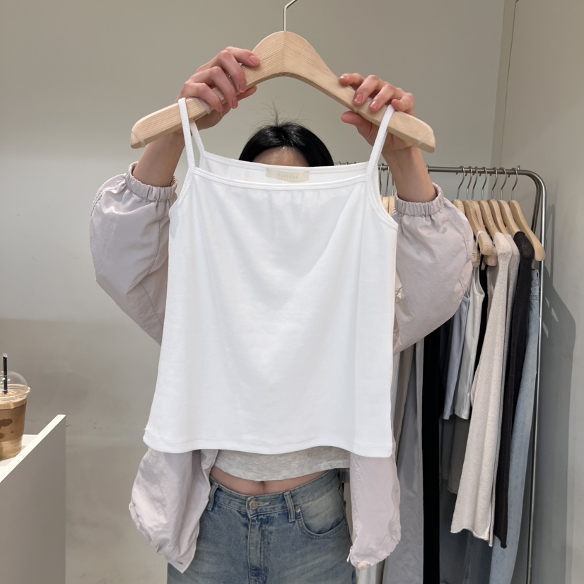 OUTRENE韓國㊣直郵東大門代購女裝新款時尚熱賣人氣吊帶背心OUTRENE吊帶/背心