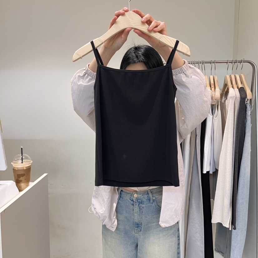 OUTRENE韓國㊣直郵東大門代購女裝新款時尚熱賣人氣吊帶背心OUTRENE吊帶/背心圖色3