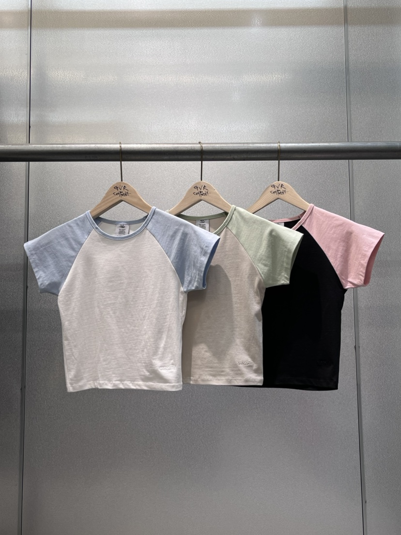 VARY COON直郵韓國代購㊣女裝新品休閑人氣熱賣25春夏推薦T恤GVR-VARY COONT恤