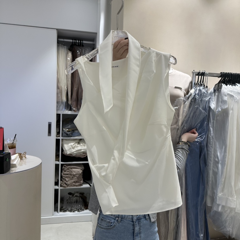 LAFFINE-P直郵韓國代購㊣女裝新品休閑人氣吊帶背心含腰帶LAFFINE-P吊帶/背心圖色3