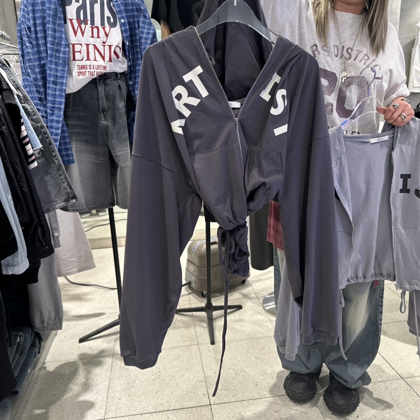 HERTZ-P韓國直郵㊣東大門實拍女裝新品休閑人氣熱賣25春夏衛衣HERTZ-P衛衣