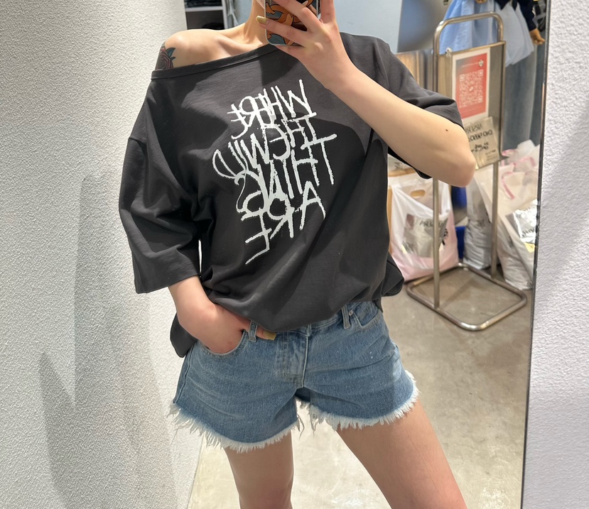ARSERA韓國㊣直郵東大門代購女裝新品25春夏人氣時尚熱賣T恤ARSERAT恤