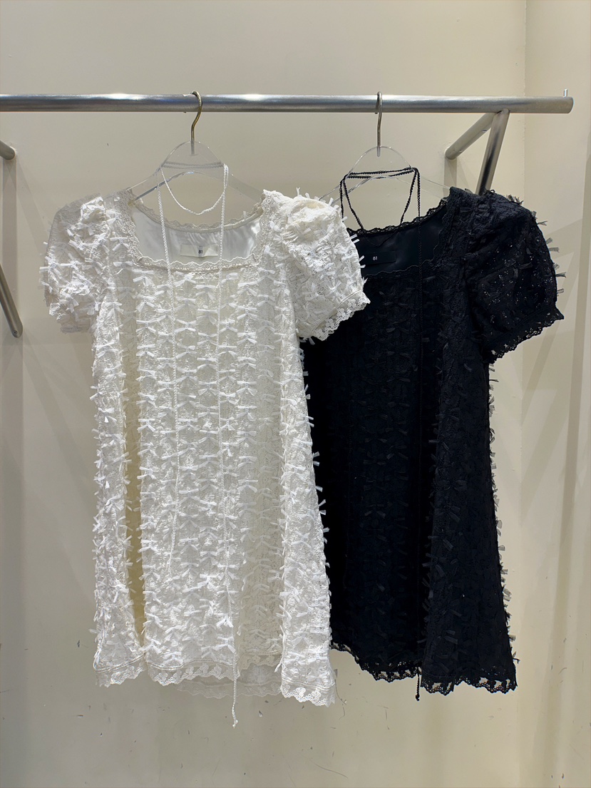 81 MARKET-L直郵韓國代購㊣女裝新款休閑時尚連衣裙含腰繩81 MARKET-L連衣裙