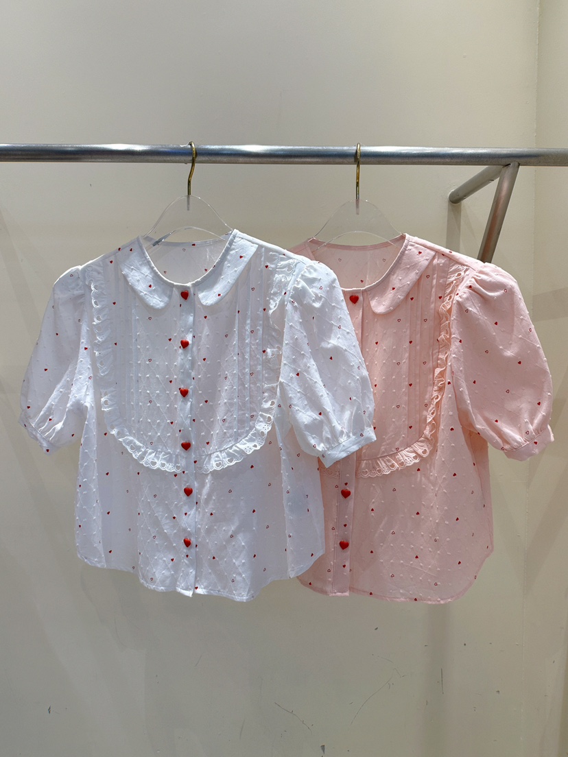 81 MARKET-L韓國直郵㊣女裝新品25春夏人氣時尚襯衫蕾絲衫81 MARKET-L襯衫/蕾絲衫
