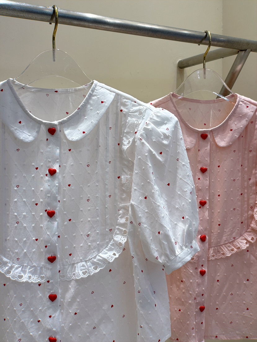 81 MARKET-L韓國直郵㊣女裝新品25春夏人氣時尚襯衫蕾絲衫81 MARKET-L襯衫/蕾絲衫