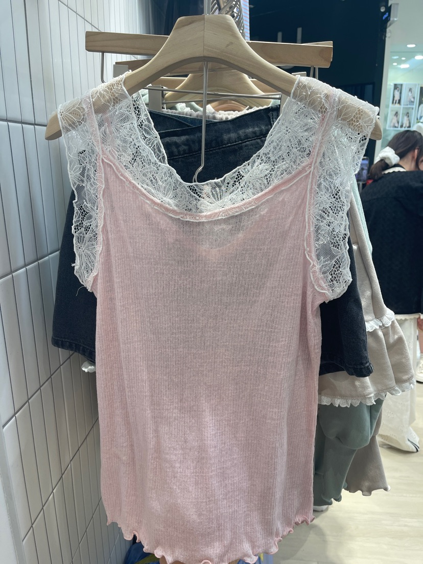 MARI CO韓國㊣直郵東大門代購女裝新款休閑人氣時尚吊帶背心MARI CO吊帶/背心
