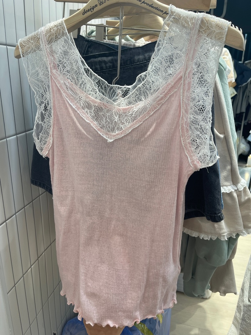 MARI CO韓國㊣直郵東大門代購女裝新款休閑人氣時尚吊帶背心MARI CO吊帶/背心