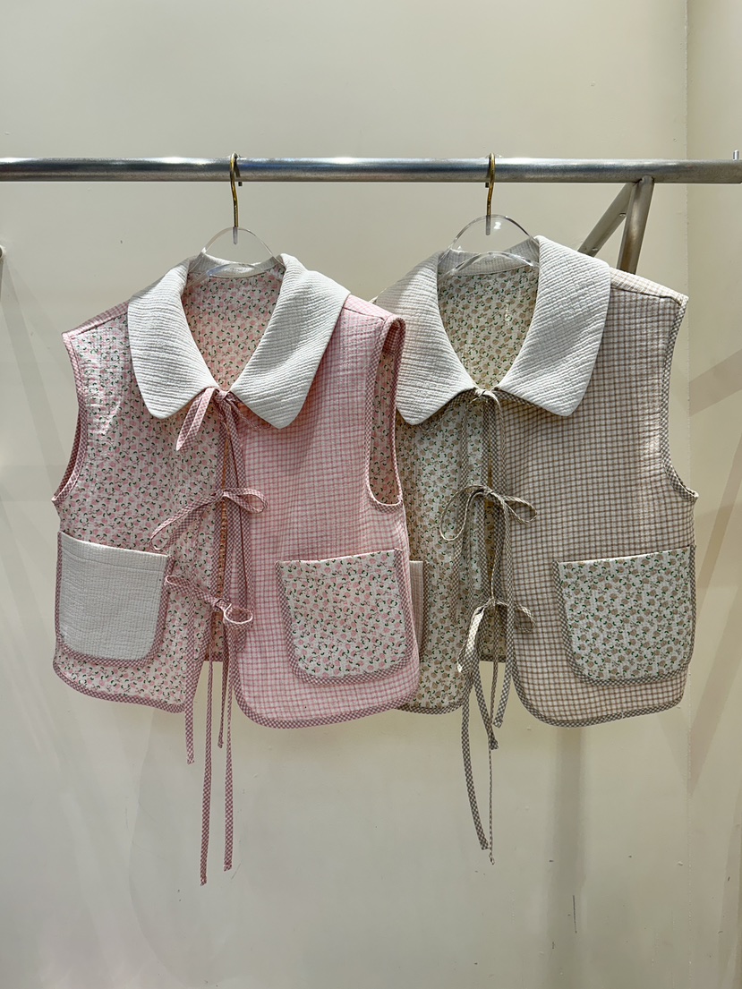 81 MARKET-L韓國㊣直郵東大門代購女裝新品推薦人氣熱賣馬甲81 MARKET-L馬甲