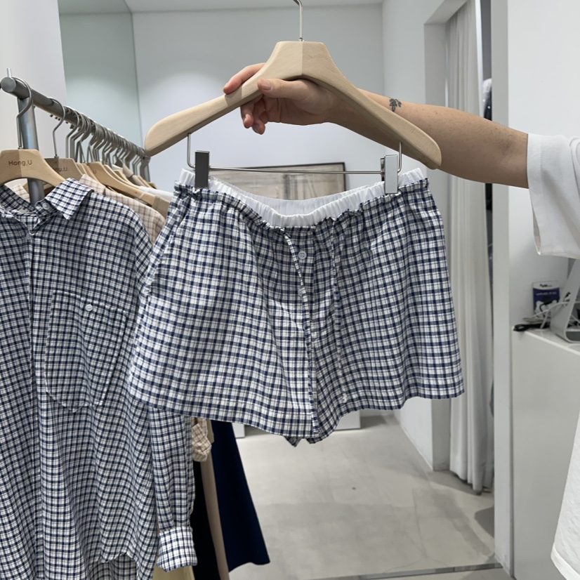HONG.U韓國㊣直郵東大門代購女裝新品熱賣時尚人氣25春夏短褲HONG.U短褲