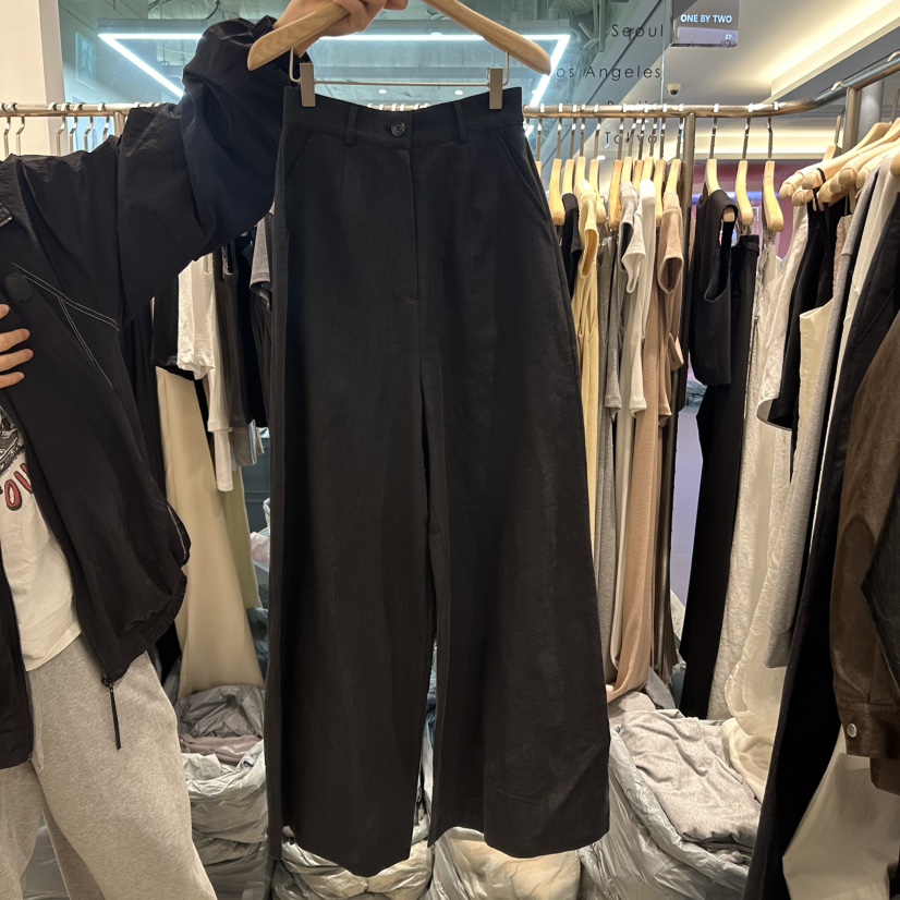 HONG.U韓國直郵㊣東大門實拍女裝新款時尚人氣熱賣休閑休閑褲HONG.U休閑褲