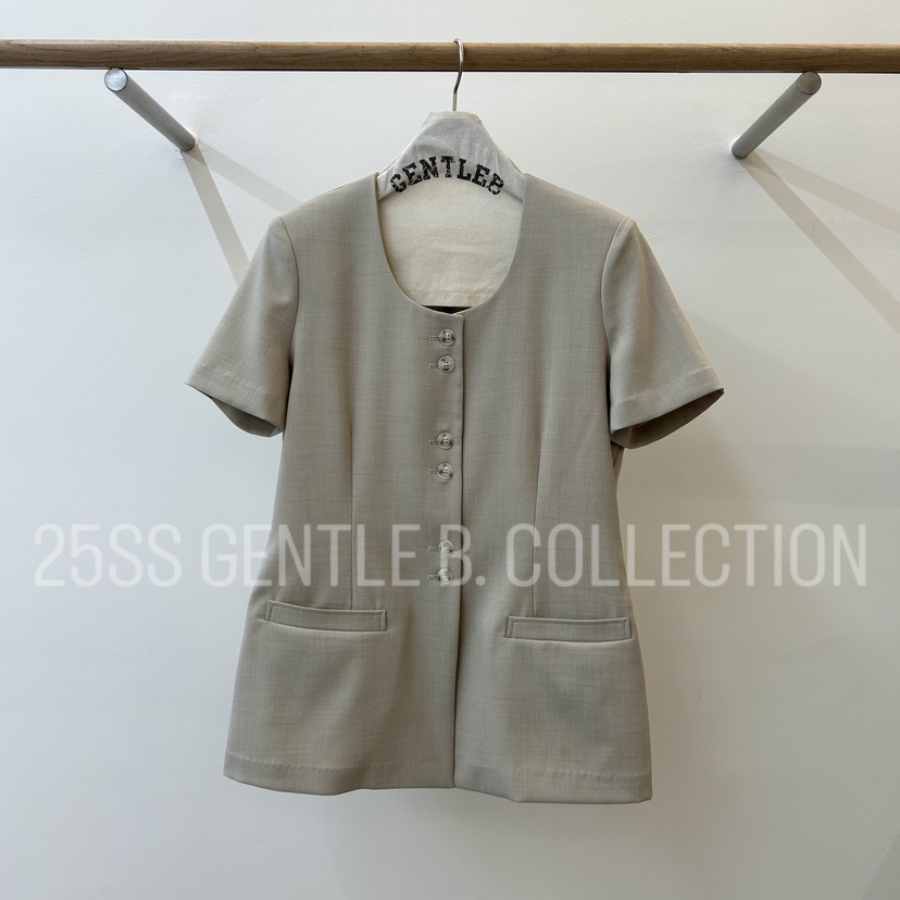 GENTLE B直郵韓國代購㊣女裝新款熱賣休閑人氣推薦時尚夾克GENTLE B夾克