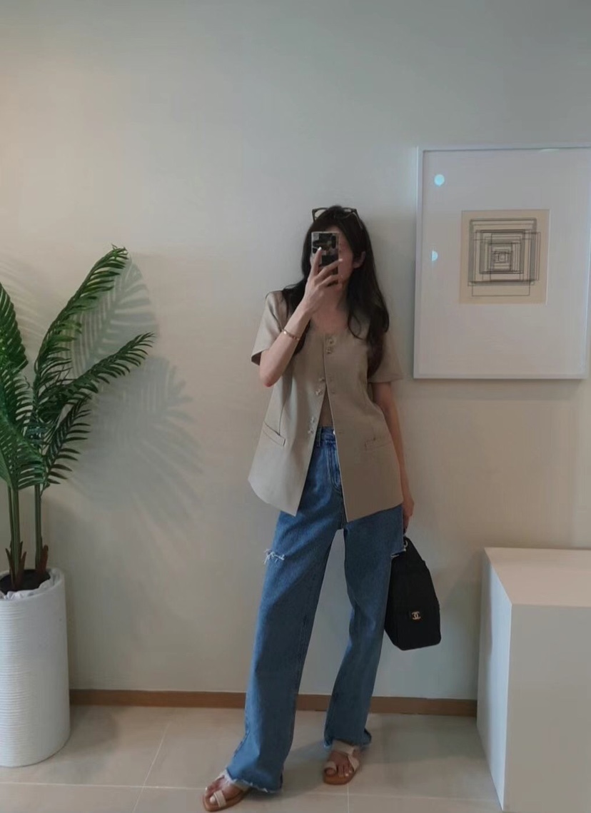 GENTLE B直郵韓國代購㊣女裝新款熱賣休閑人氣推薦時尚夾克GENTLE B夾克