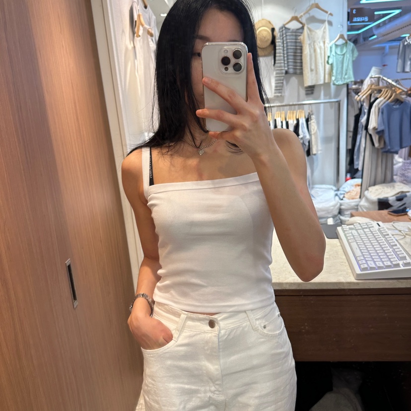 ON THE MODE韓國㊣直郵東大門代購女裝新品人氣推薦吊帶背心ON THE MODE吊帶/背心