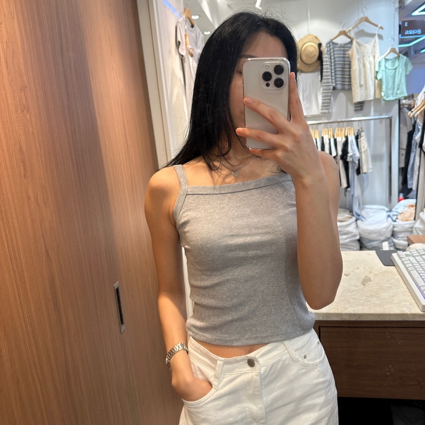 ON THE MODE韓國㊣直郵東大門代購女裝新品人氣推薦吊帶背心ON THE MODE吊帶/背心