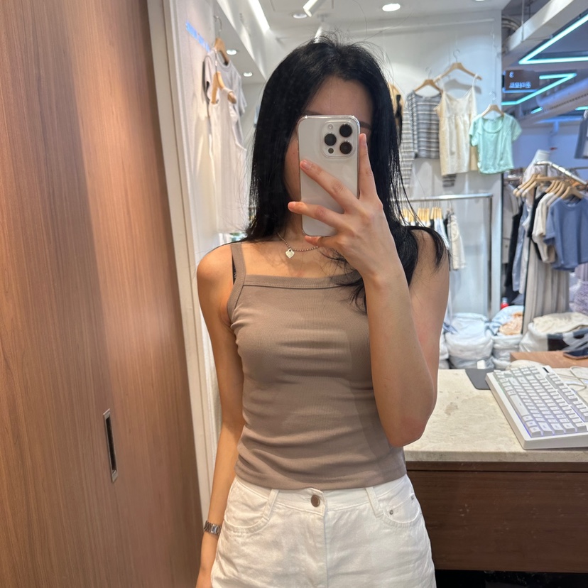 ON THE MODE韓國㊣直郵東大門代購女裝新品人氣推薦吊帶背心ON THE MODE吊帶/背心