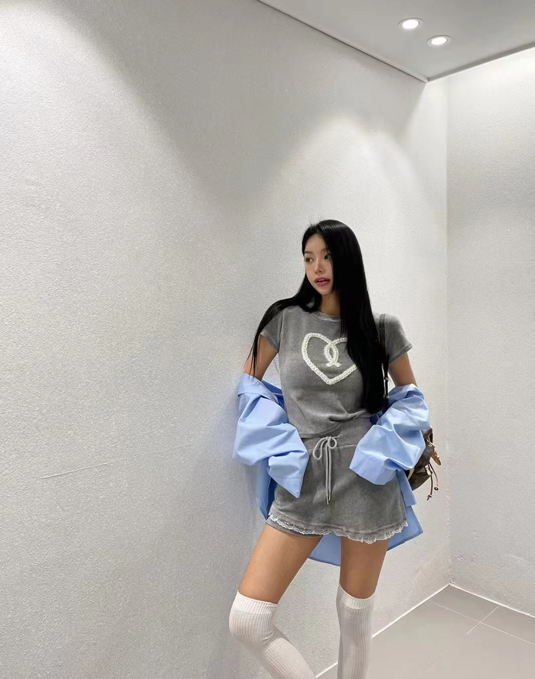 BOUND韓國㊣直郵東大門代購女裝新品25春夏熱賣時尚休閑套裝BOUND套裝