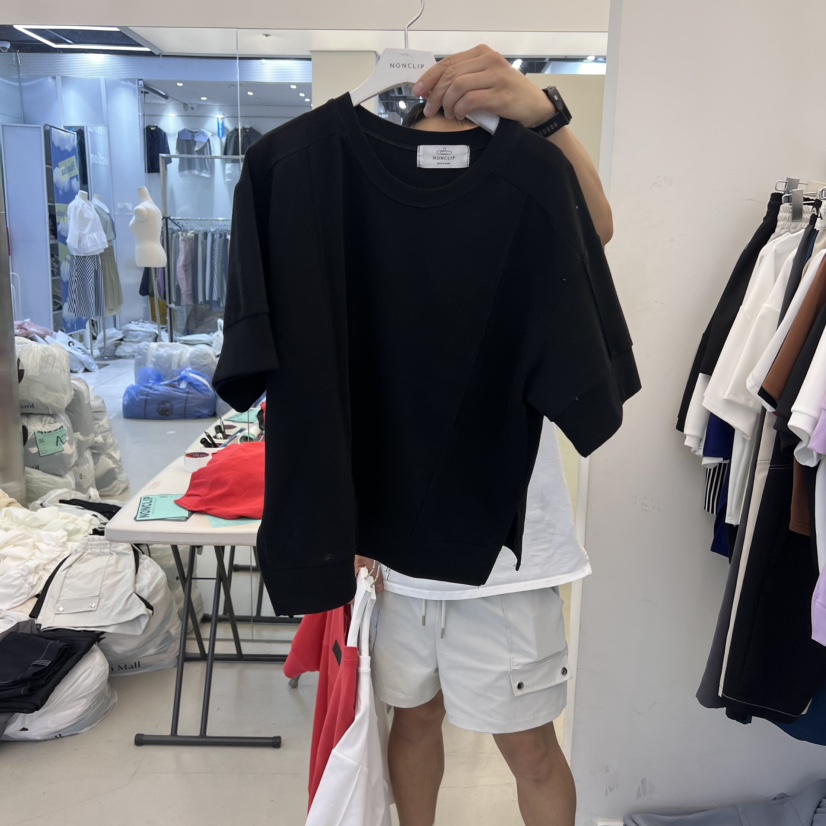 NON CLIP直郵韓國代購㊣女裝新款人氣推薦休閑時尚熱賣T恤NON CLIPT恤圖色2
