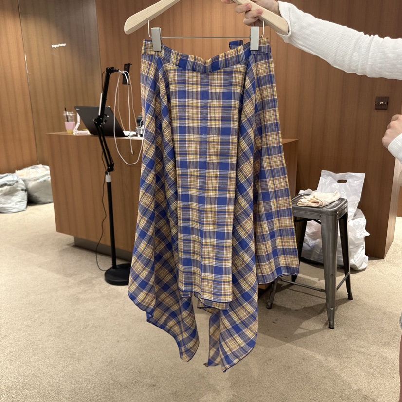 REPERTORY韓國直郵㊣女裝新款時尚推薦休閑25春夏半身裙中短裙REPERTORY半身裙/中短裙