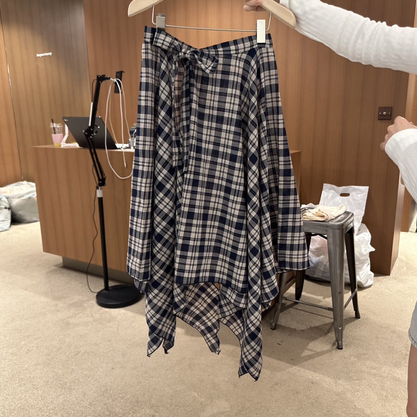REPERTORY韓國直郵㊣女裝新款時尚推薦休閑25春夏半身裙中短裙REPERTORY半身裙/中短裙