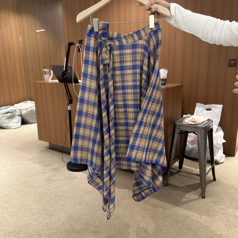 REPERTORY韓國直郵㊣女裝新款時尚推薦休閑25春夏半身裙中短裙REPERTORY半身裙/中短裙圖色2