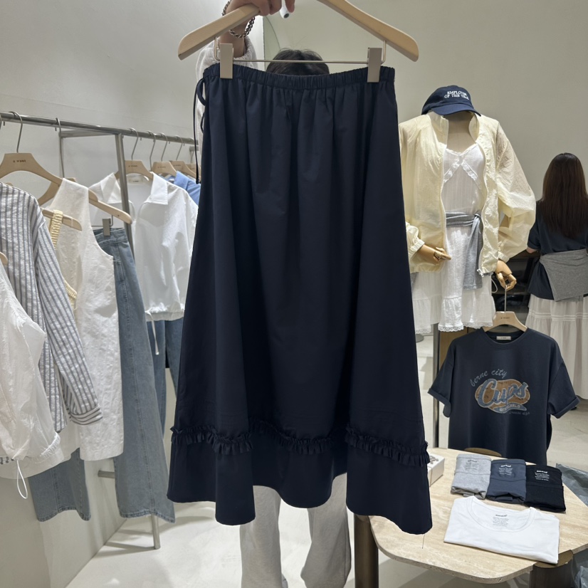 A WANT韓國直郵㊣女裝新品推薦時尚熱賣休閑人氣25春夏長裙A WANT長裙