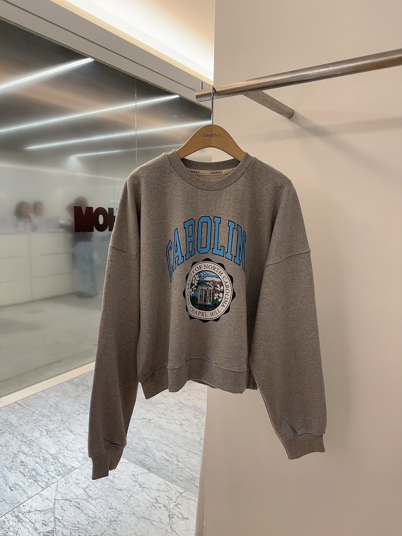 DE VENTI韓國直郵㊣東大門實拍女裝新品25春夏人氣推薦衛衣DE VENTI衛衣圖色2