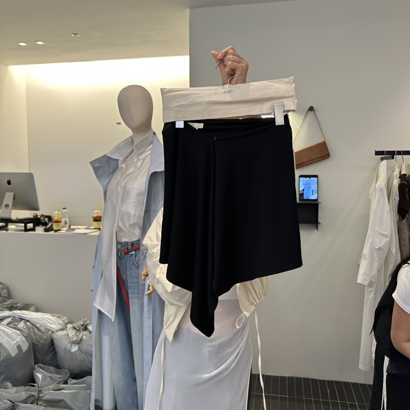 FIND-P韓國直郵㊣東大門實拍女裝新品25春夏熱賣人氣時尚短裙FIND-P短裙圖色1