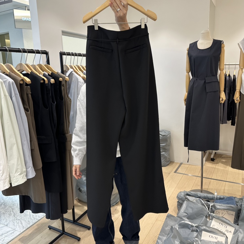 OVU韓國直郵㊣女裝新品25春夏推薦時尚休閑人氣休閑褲含腰繩OVU休閑褲