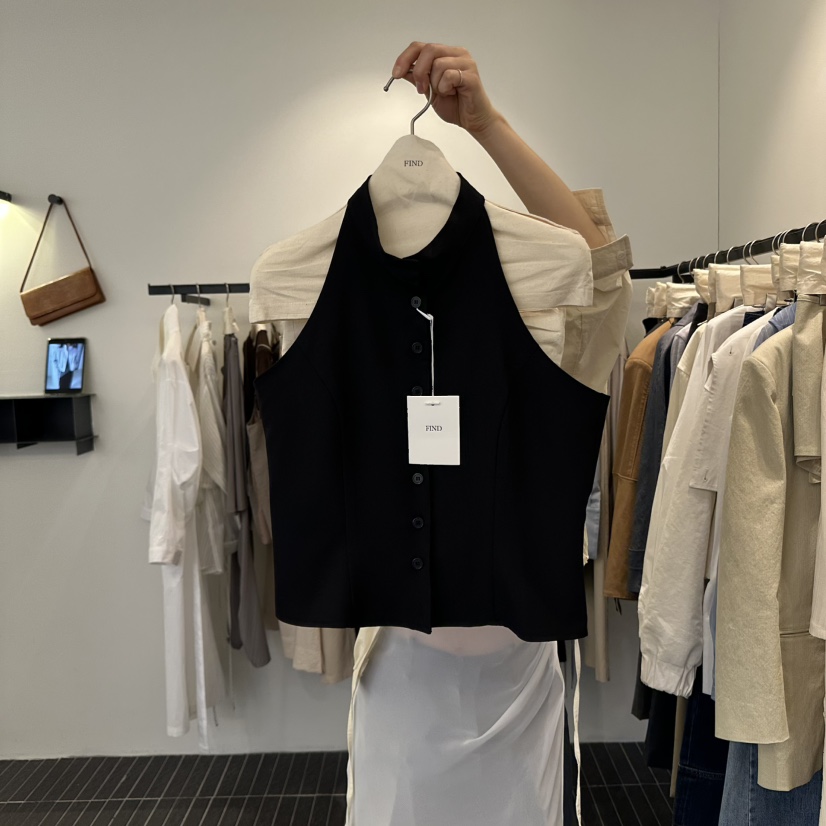 FIND-P韓國㊣直郵東大門代購女裝新品推薦25春夏熱賣吊帶背心FIND-P吊帶/背心圖色2