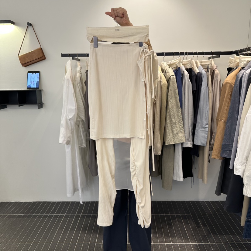FIND-P韓國㊣直郵東大門代購女裝新品25春夏推薦熱賣休閑裙褲FIND-P裙褲圖色3