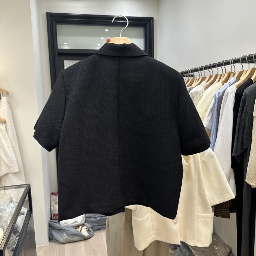 NOTTINGHAM直郵韓國代購㊣女裝新品休閑熱賣人氣25春夏夾克花呢NOTTINGHAM夾克