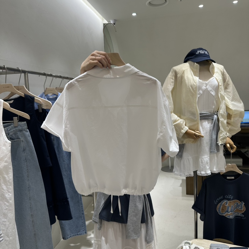 A WANT直郵韓國代購㊣女裝新品時尚熱賣推薦休閑人氣25春夏T恤A WANTT恤