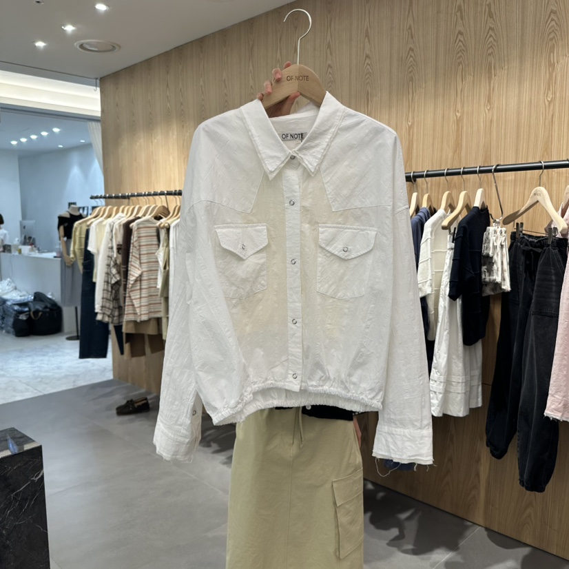 STAYFELT/OF NOTE韓國直郵㊣女裝新款25春夏推薦襯衫蕾絲衫OF NOTE/STAYFELT襯衫/蕾絲衫圖色2