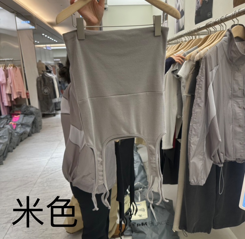 CHAV直郵韓國代購㊣女裝新品25春夏熱賣休閑推薦半身裙中短裙CHAV半身裙/中短裙圖色3